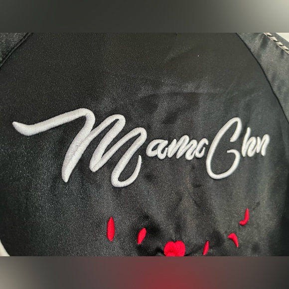 Fine embroidered baseball jacket - Picture 4 of 5